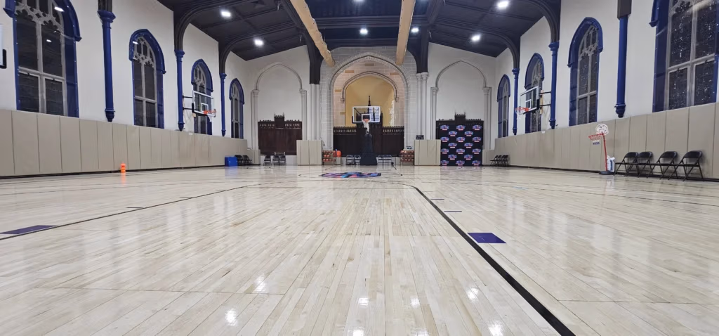 Full court at The Sanctuary Collective in Baltimore, MD